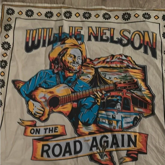 Willie Nelson bandana - Picture 1 of 1